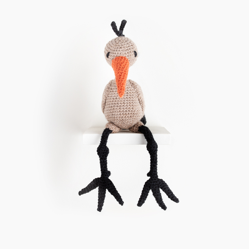 Amigurumi Crochet Crane Bird